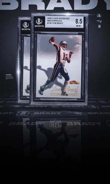 Tom Brady's second 1-of-1 rookie card sells for $396K at auction